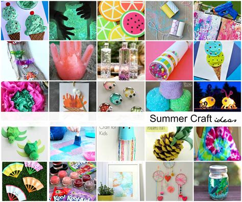 40 Creative Summer Crafts For Kids That Are Really Fun