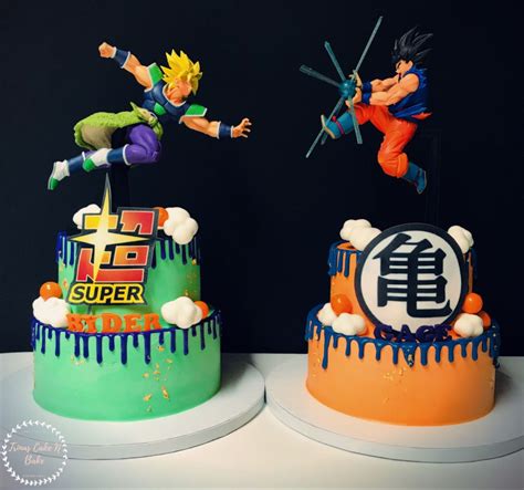 Check out our dragon ball z cake selection for the very best in unique or custom, handmade pieces from our shops. Dragon Ball Z Twins Cake in 2020 | Cake, Birthday cake ...