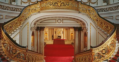 Buckingham Palaces Grand Entrance And Staircase A Regal Welcome To