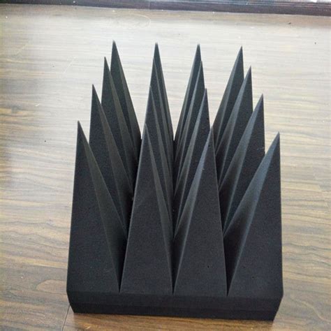 High Power Pyramidal Rf Absorber Foam Microwave Absorbing Materials