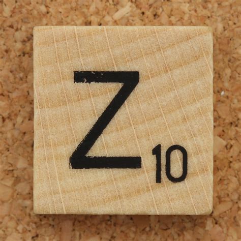 Wood Scrabble Tile Z Leo Reynolds Flickr