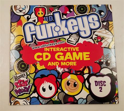 Wendys Kids Meal 2009 The Funkeys Disc 2 Cd Interactive Cd Game Missing