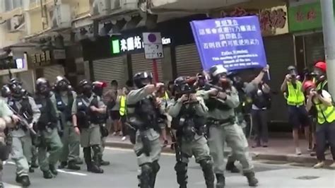 Protests Escalate In Hong Kong Over Chinas Proposed New National