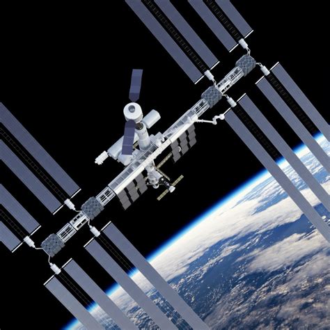 International Space Station 3d Model