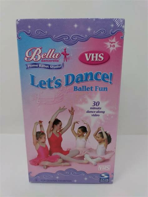 Bella Dancerella Lets Dance Ballet Fun Vhs New Sealed Ebay
