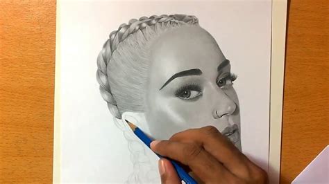 Katy Perry Speed Drawing American Singer Youtube