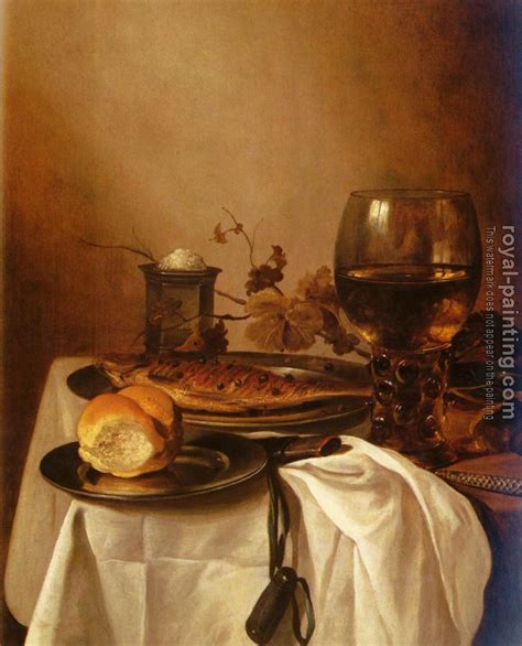 A Still Life Of A Roamer By Pieter Claesz Oil Painting Reproduction