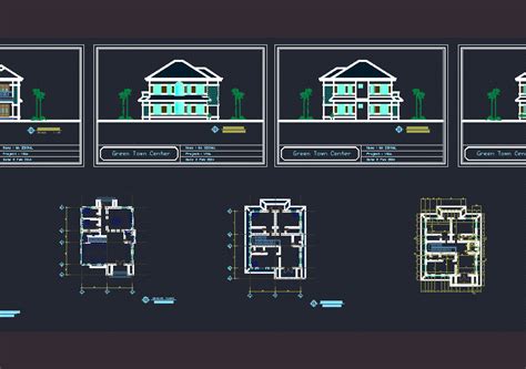 Modern Villa DWG Block for AutoCAD • Designs CAD