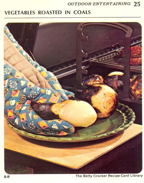 Didn't think roasted chicken could get better than this roast chicken stuffed with garlic and rosemary cream cheese , but i was wrong! 1971 Betty Crocker Recipe Library - Outdoor Entertaining ...