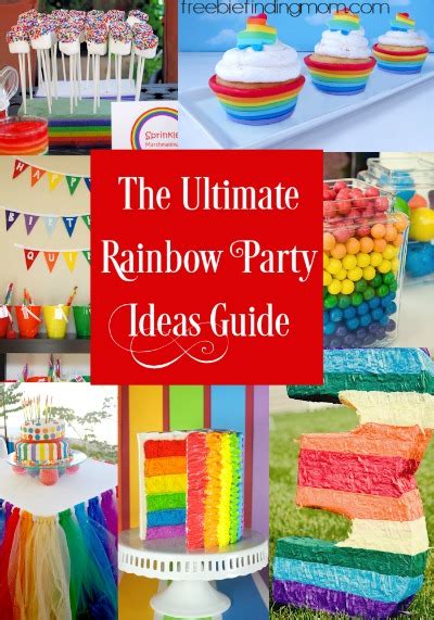 The Ultimate Rainbow Party Ideas Guide Party Ideas
