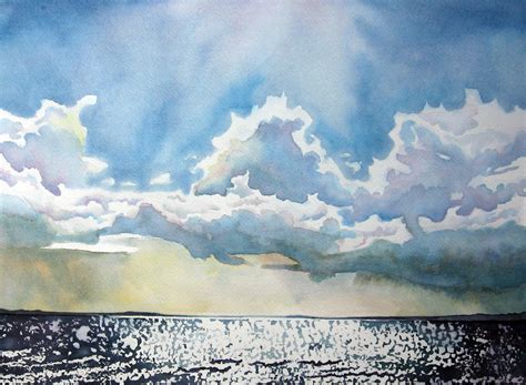 Watercolor Sky And Clouds At Getdrawings Free Download