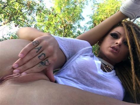 Kimber Veils Strips Down And Fingers Herself On The Roof Free Porn Videos Youporn