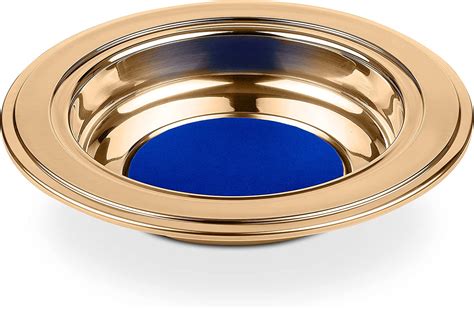 Steadfast Selections Offering Plate Blue Premium Gold
