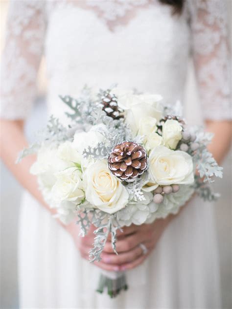 Winter Wedding Bouquets Youll Love