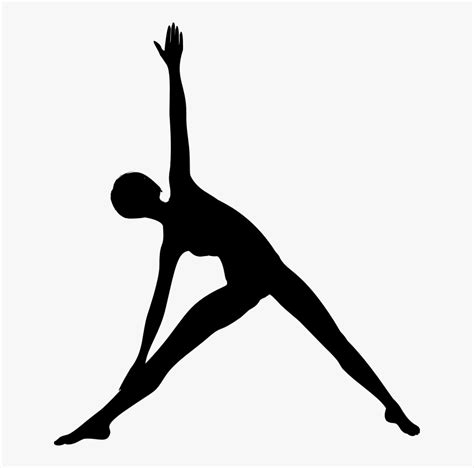 Female Yoga Pose Silhouette Yoga Silhouette Png Transparent Png