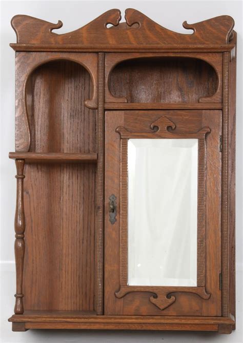 Bring some woodworking beauty into the washroom by building this elegant oak medicine cabinet. Lot - Oak Medicine Cabinet