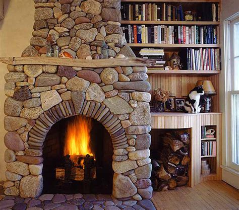 Continue in this way on each course. The First Steps In Building An All-Natural Stone Fireplace - Off The Grid News