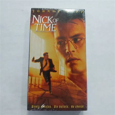 NICK OF TIME VHS Johnny Depp PicClick