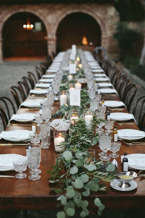This Editor Married In Total Style Farm Table Wedding Farmhouse