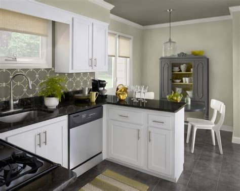 White cabinets pair well with a large variety of granite patterns. Kitchen Paint Colors: Which color is right for you?