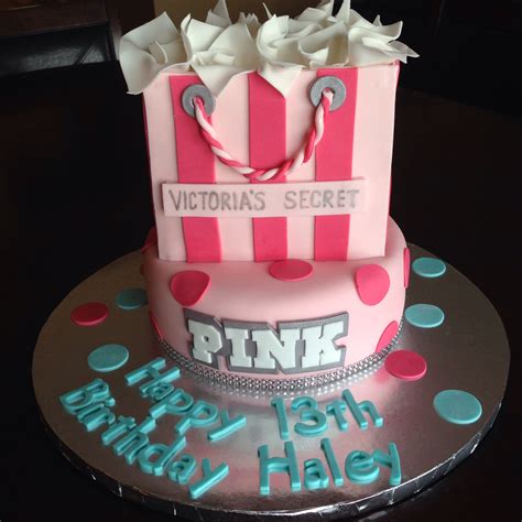 Victorias Secret Pink Birthday Cake Pretty Cakes Cute Cakes Beautiful Cakes Amazing Cakes