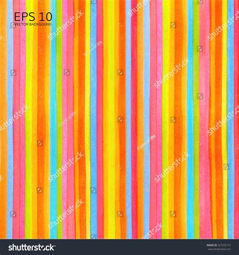 Colorful Striped Stripes Pattern Background Vector Stock Vector