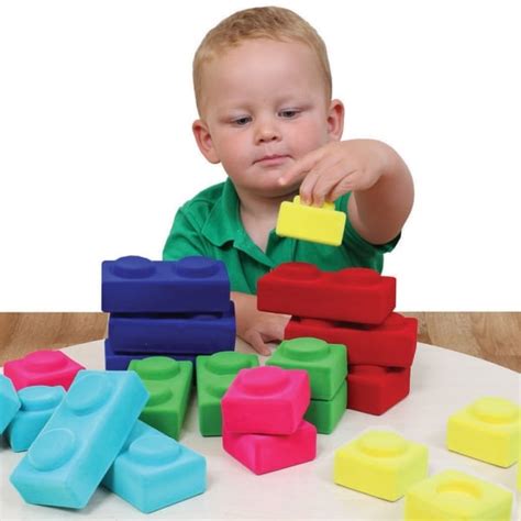 Rubbablox Bricks Construction From Early Years Resources Uk