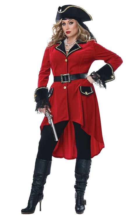 Womens Captain Hook Plus Size Costume Uk Adult Costumes