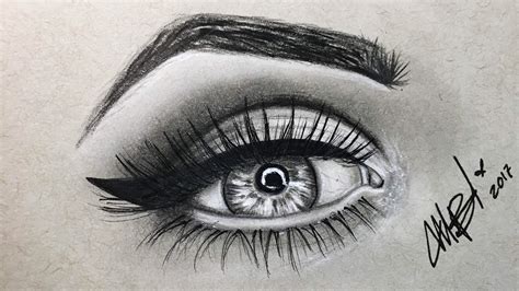 Dibujos A Lapiz Faciles De Ojos