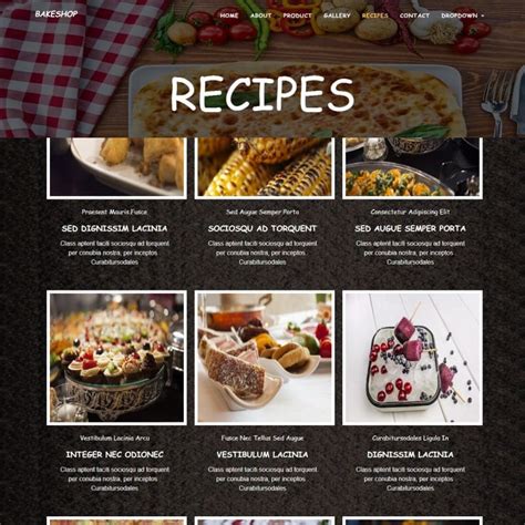 Recipe Cooking Template
