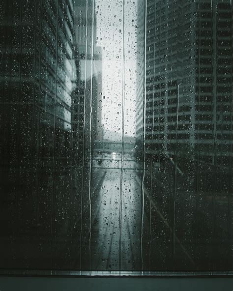 Rain Drops Wet Blur Smooth Flow Glass Drips Hd Phone Wallpaper Pxfuel