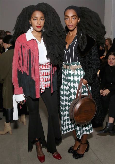Tk Wonder And Cipriana Quann At Tome Fashion Cute Fashion Afro Punk