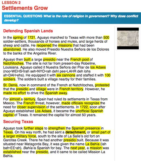 .7th, social science history, cbse grade vii free worksheets pdf new kings and kingdoms what were the activities associated with chola temples? Spanish Colonial Texas - Mr. Peterson's History Class