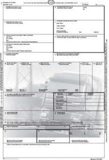 Formular tipizat CMR - Scrisori de transport - Craiova - Vlaros- Tip Srl, ID: 6240