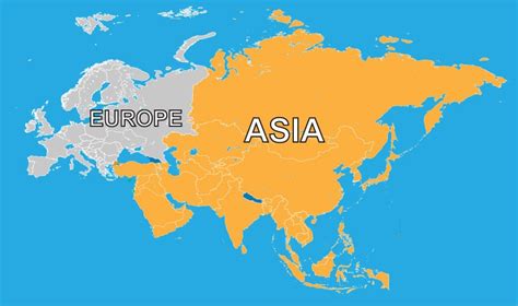 Big Map Of Europe And Asia