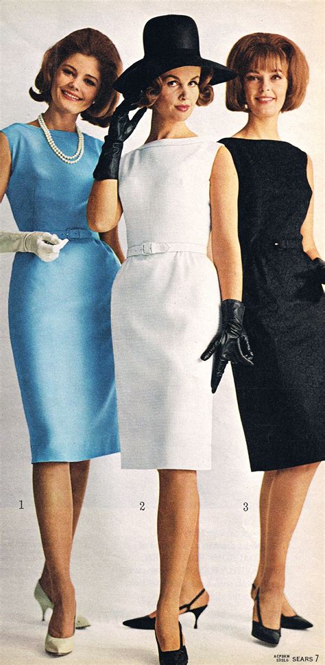 Sears 1964 Vintage Fashion Style Color Photo Print Ad Models Magazine