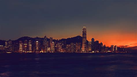 Hong Kong Skyline Wallpapers Top Free Hong Kong Skyline Backgrounds