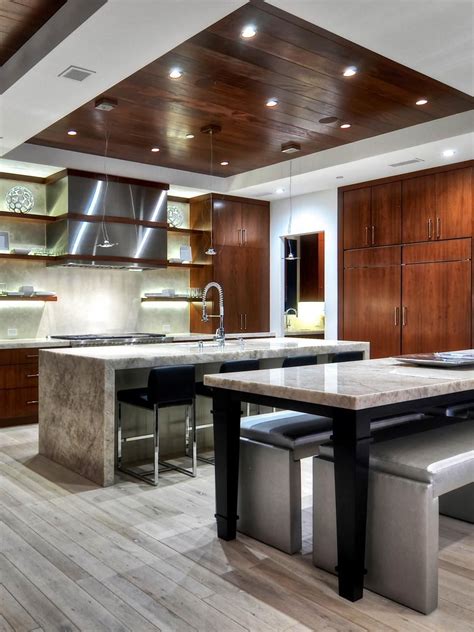 Kitchen Lighting Ideas Recessed Ceiling Best 60 Modern Kitchen