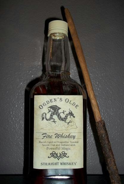 Harry potter fire whisky - 1 bottle of whisky - 10/15 ( 1-2 tsp) drops