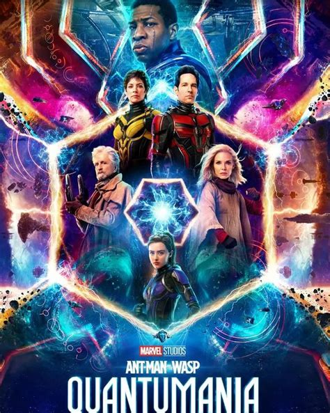 Ant Man And Wasp Quantumania Paul Rudd Evangeline Lilly Movie Poster