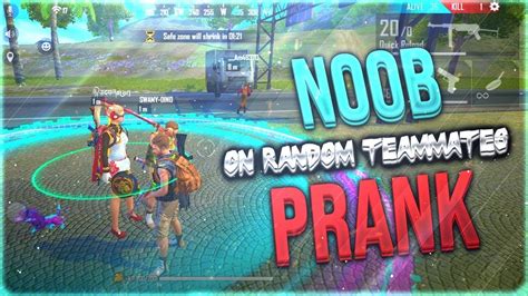 Noob Prank With Random Player Youtube