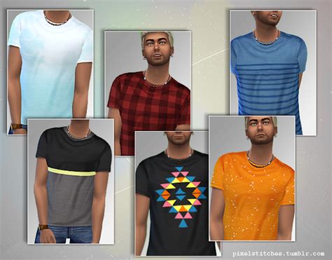 Sims 4 Ccs The Best Shirts For Men By Sim Stitches