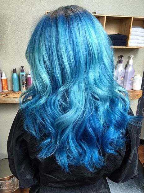 41 Bold And Beautiful Blue Ombre Hair Color Ideas Stayglam