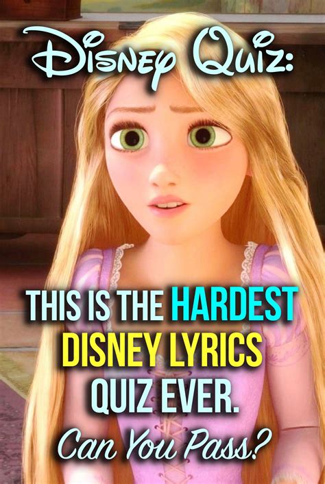 Disney Quiz This Is The Hardest Disney Lyrics Quiz Ever Can You Pass