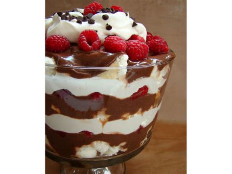 It's a bit like a cheesecake, but with a light and fresh flavour and feel. Low-Fat Chocolate Raspberry Trifle Recipe - Food.com