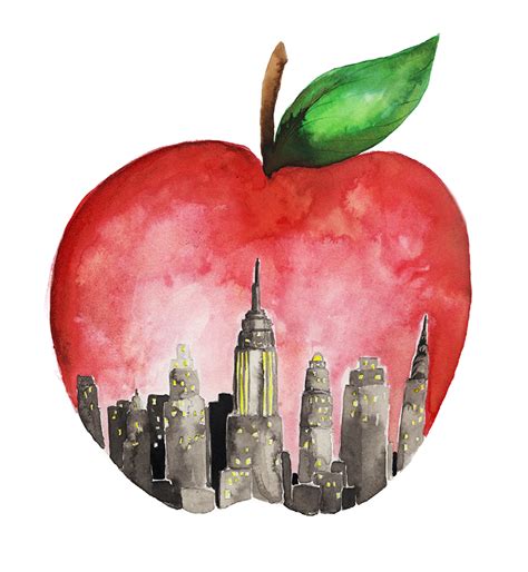 The kid who played sarah tho, at first was such annoying kid! New York 'Big Apple' Illustration - Leona Beth Pearson's ...