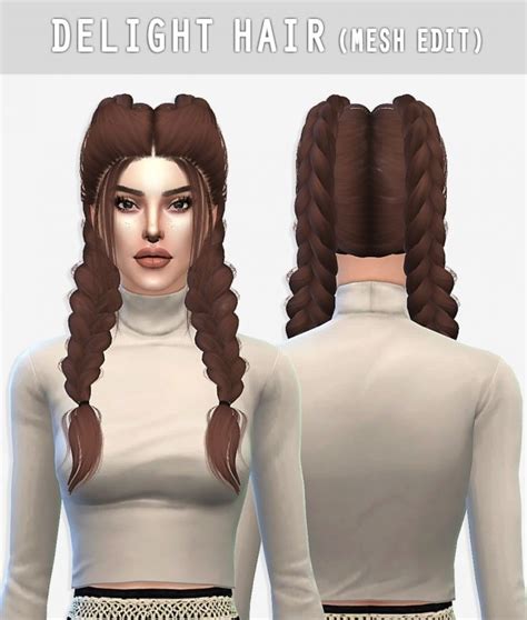 Delight Hair At Arthurlumierecc Al • Sims 4 Updates Sims 4 Sims 4