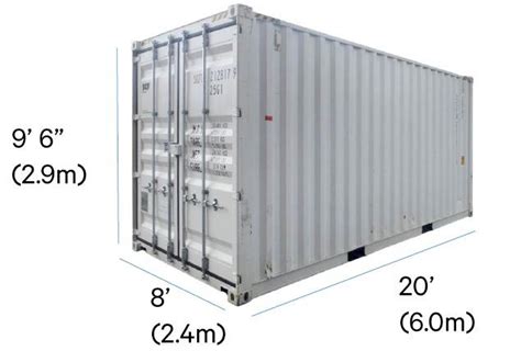 20ft Shipping Container Dimensions
