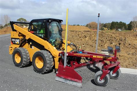For Site Attachments Turn Skid Steers Into Grading Machines