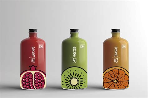 Creative Bottle Packaging Design การออกแบบบรรจุภัณฑ์ น้ำผลไม้ ขวด